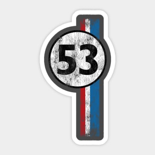 Vintage Herbie Livery Sticker